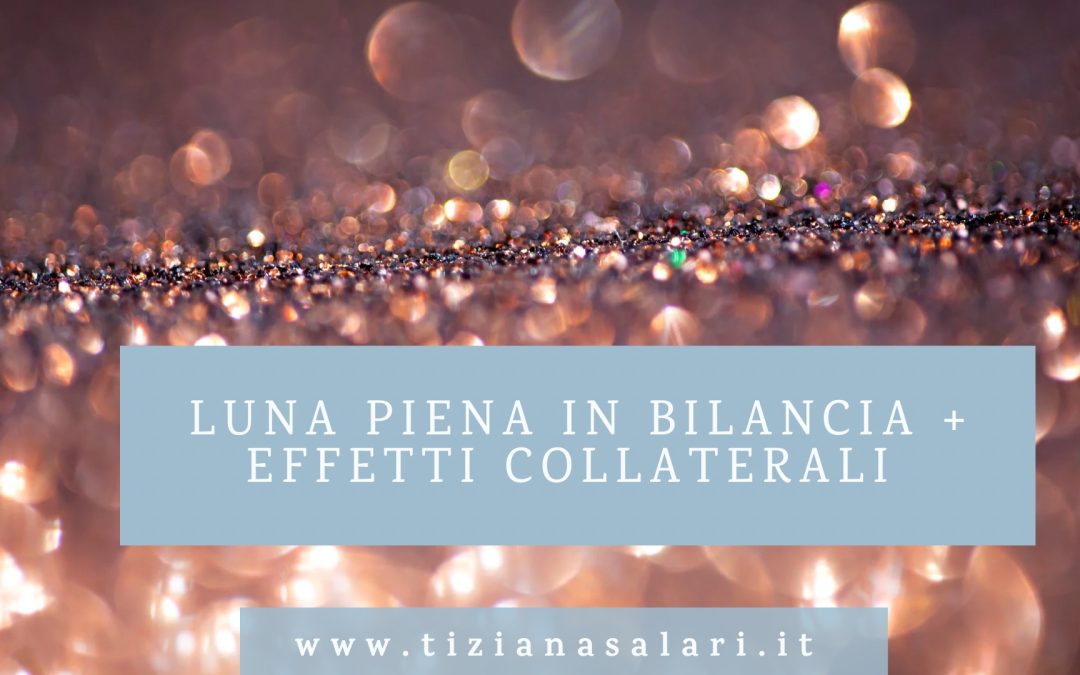 Copertina luna piena in bilancia
