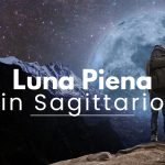 Copertina luna piena in sagittario