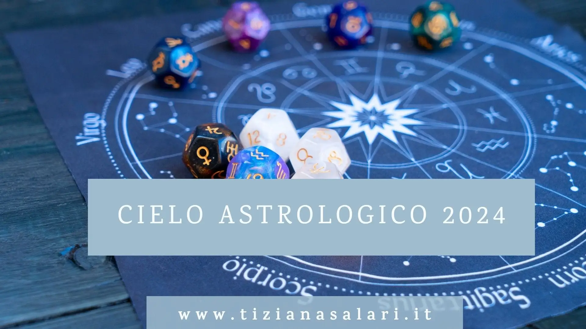 Ruota astrologica con i segni zodiacali